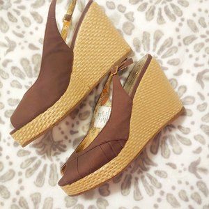 Wedge Slingbacks